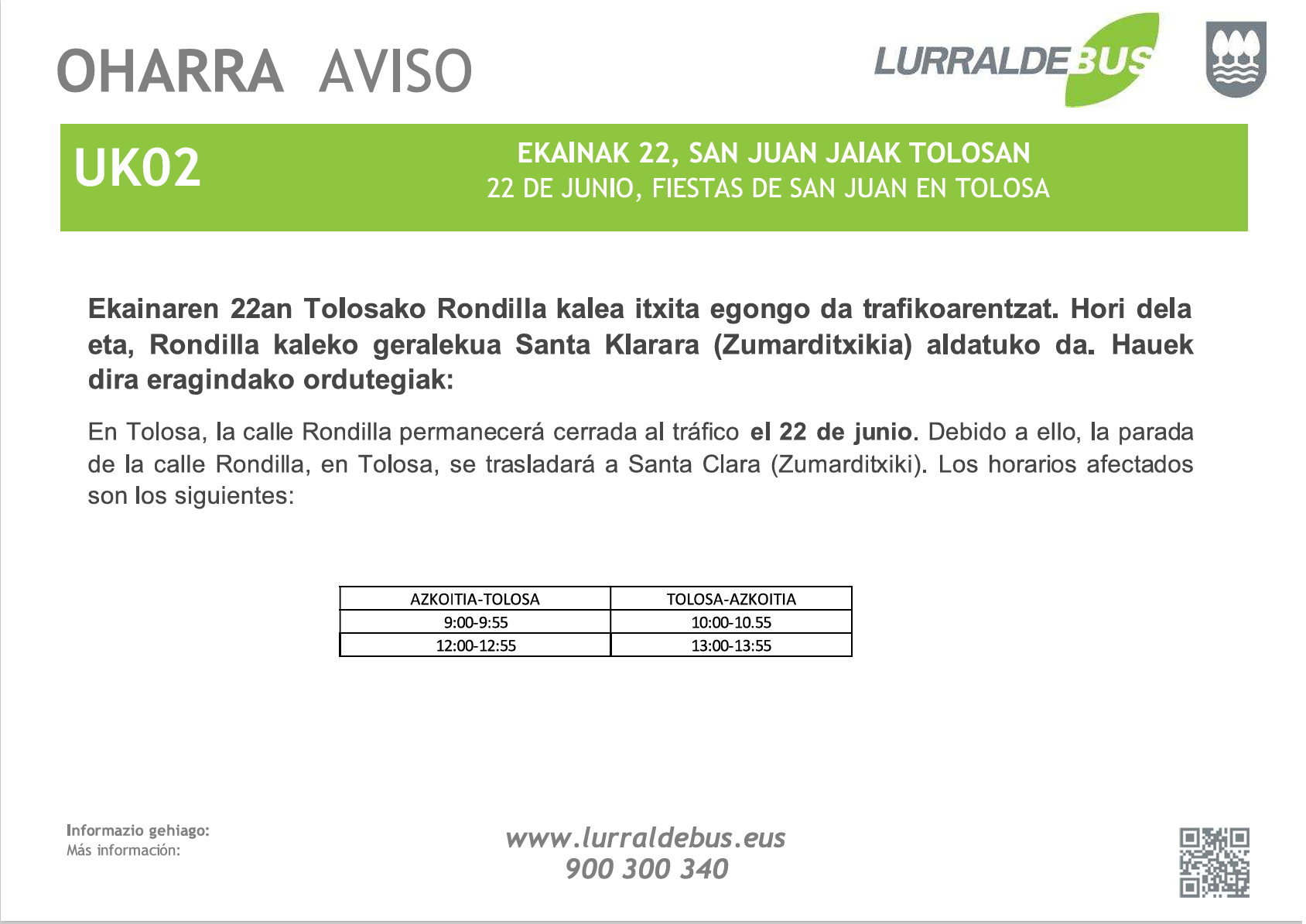 UK02 SAN JUAN JAIAK 22AN
