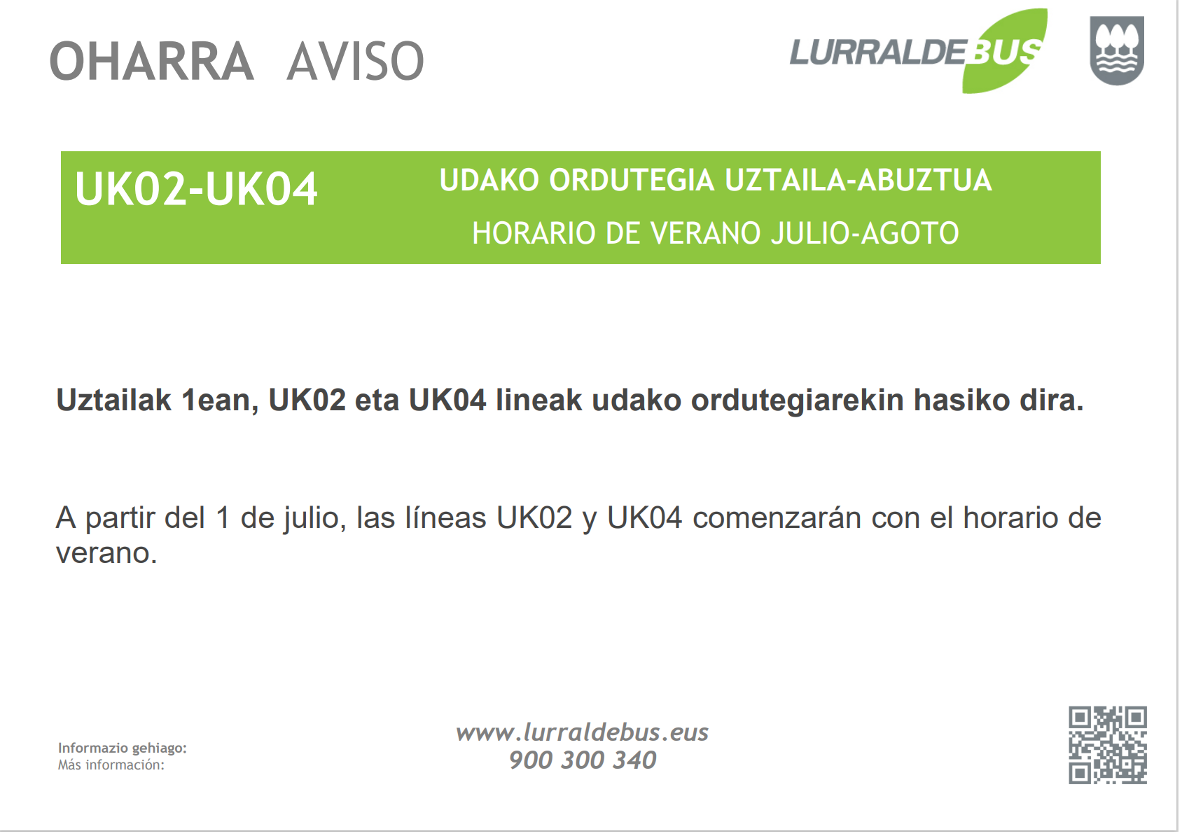 UK02-UK04 UDAKO ORDUTEGIA