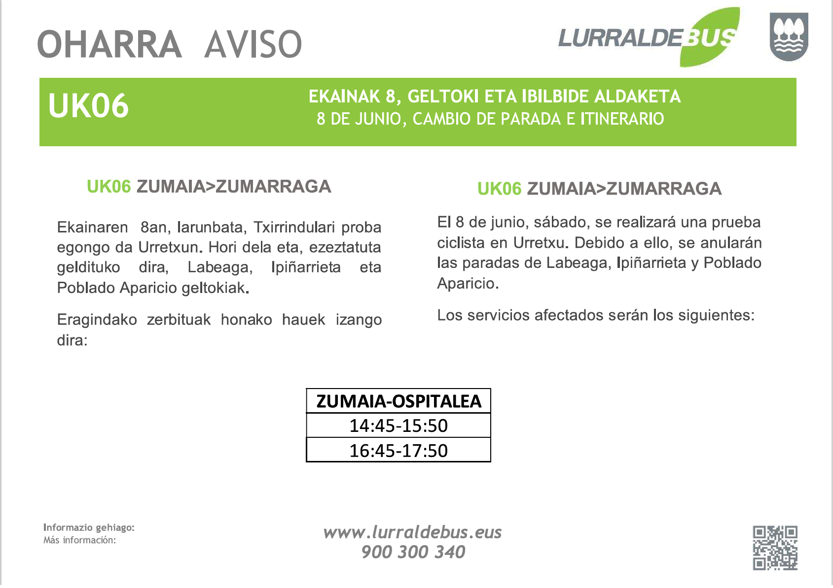 UK06 ZUMAIA-ZUMARRAGA