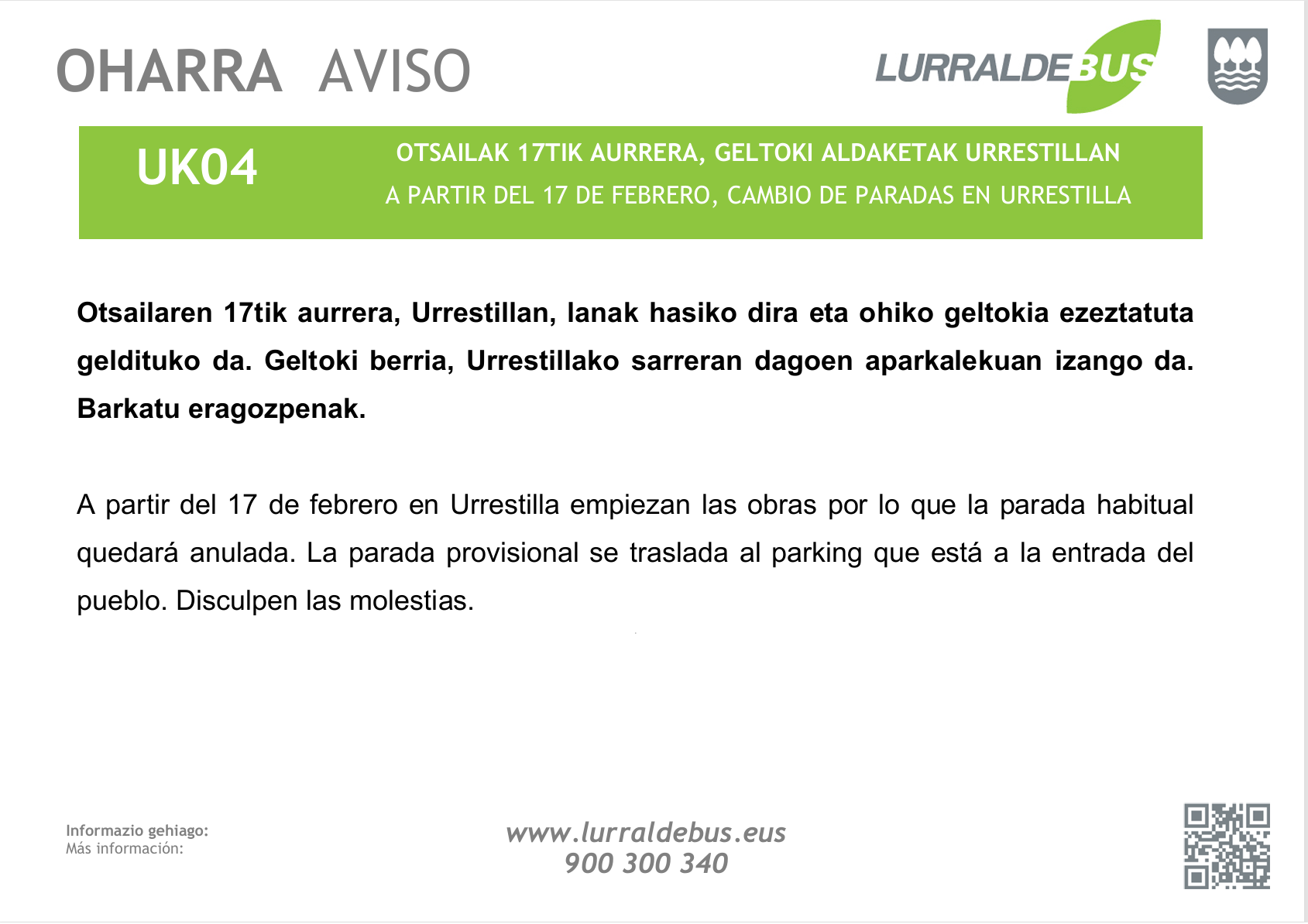 uk04 Urrestillako lanak